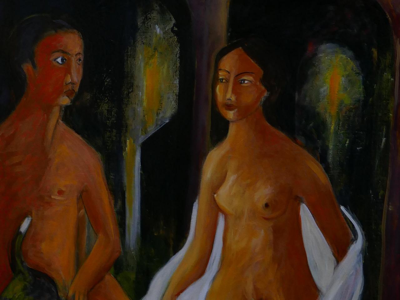 2 Figures avec chat