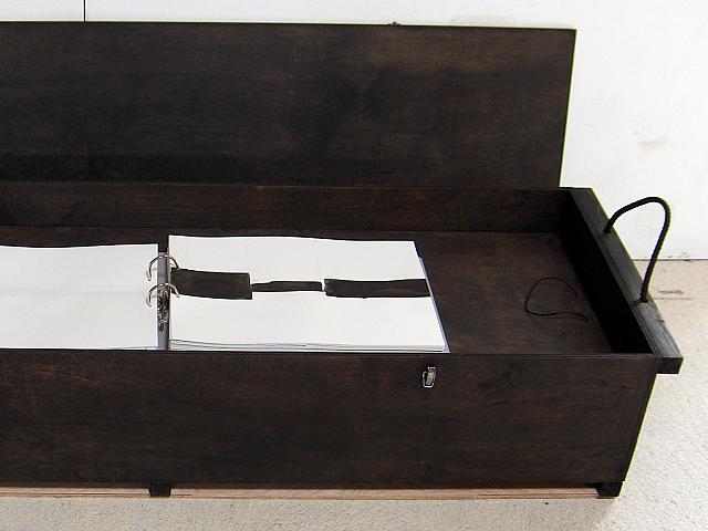 Caisse de transport de Trait noir