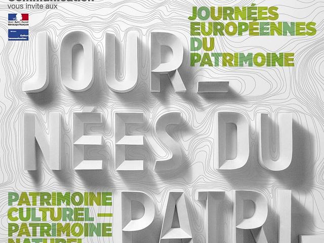 Affiche des Journées européennes du patrimoine 2014
